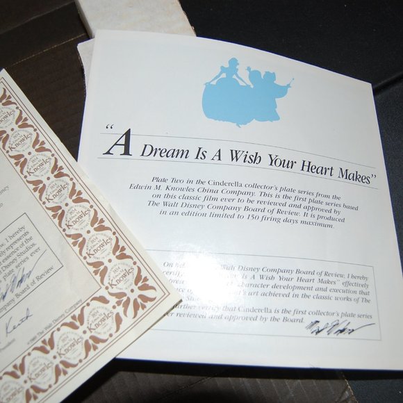 Cinderalla Knowles Plate - Picture 3 of 8